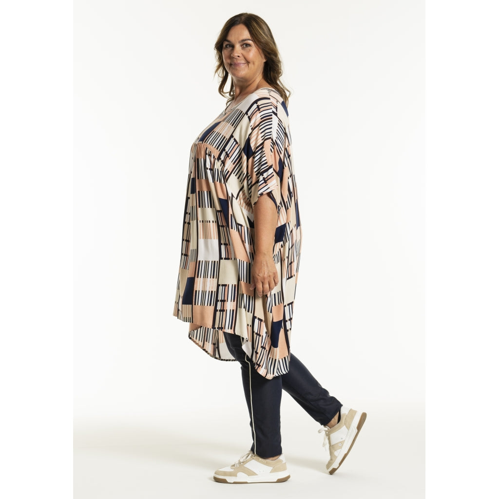 Gozzip Woman GSofie Oversize Tunic Oversize Tunic Blue-melon