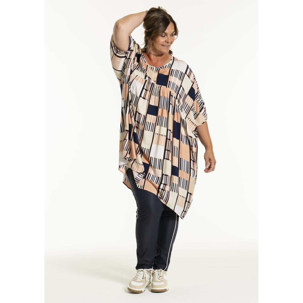 Gozzip Woman GSofie Oversize Tunic Oversize Tunic Blue-melon