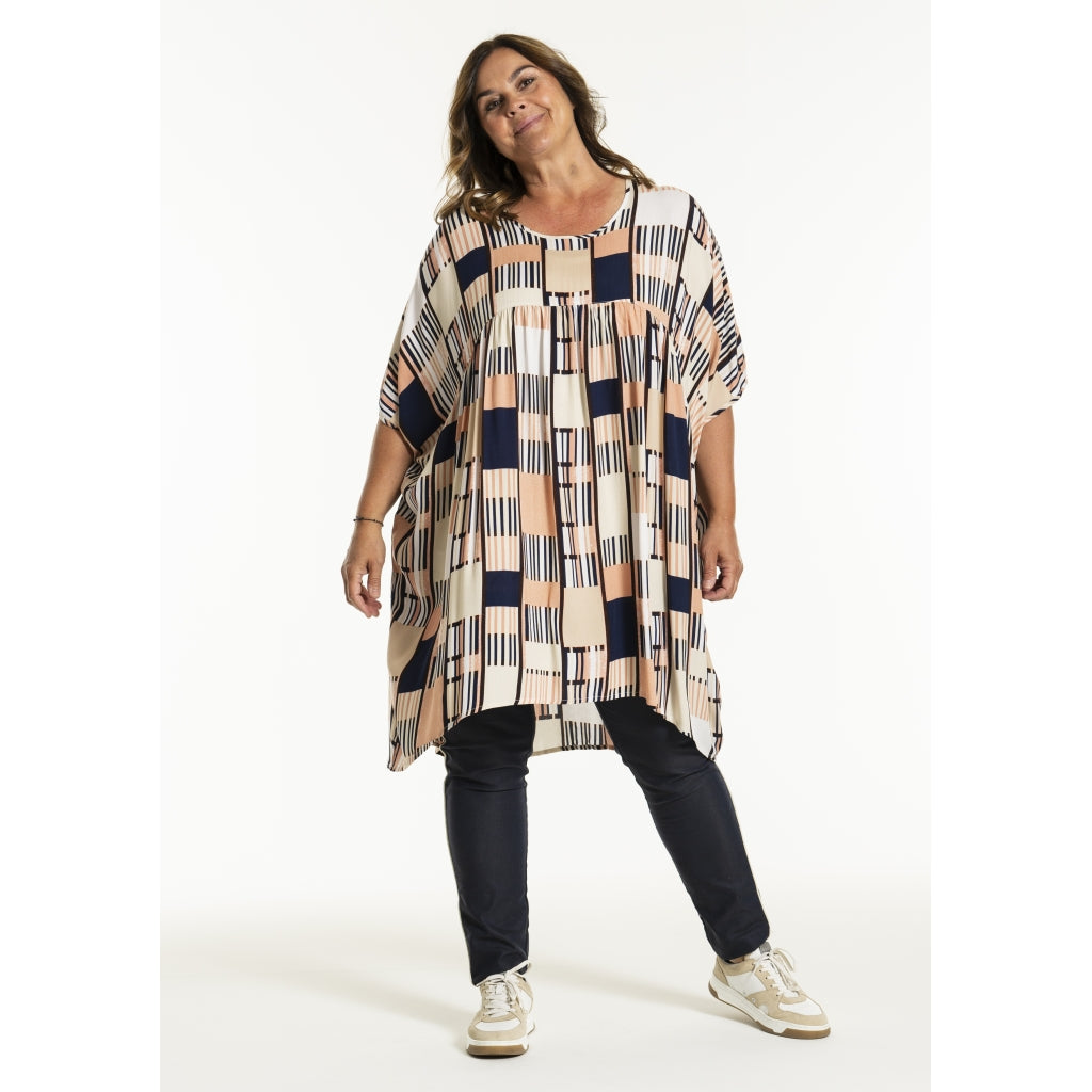 Gozzip Woman GSofie Oversize Tunic Oversize Tunic Blue-melon