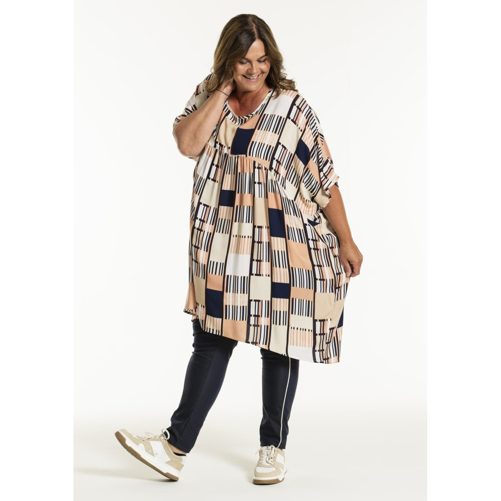 Gozzip Woman GSofie Oversize Tunic Oversize Tunic Blue-melon