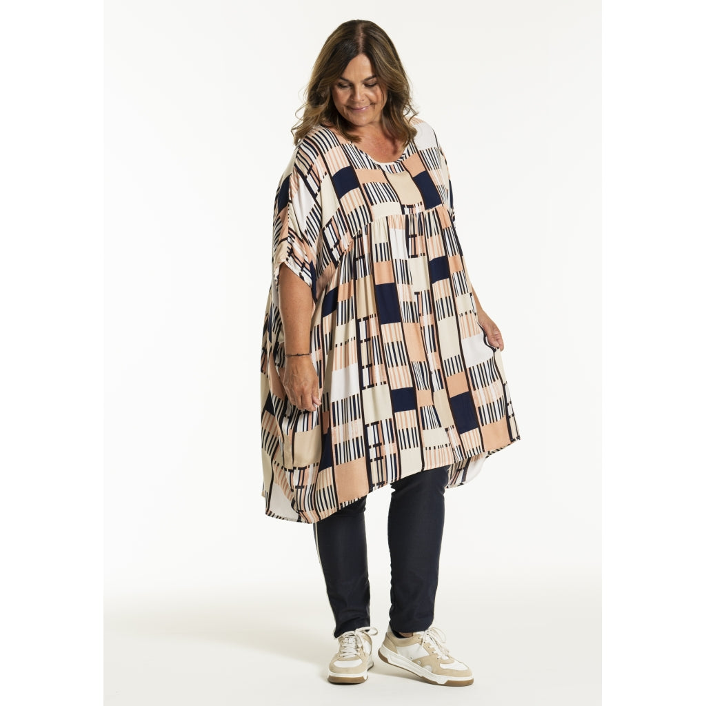 Gozzip Woman GSofie Oversize Tunic Oversize Tunic Blue-melon