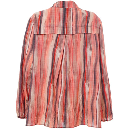 Gozzip Woman GSophia Shirt Blouse Shirt Blouse Red Striped