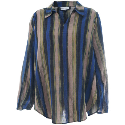 Gozzip Woman GSophia Shirt Blouse Shirt Blouse Multi colour stripes