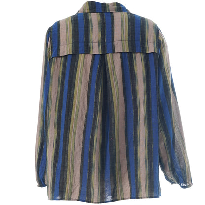 Gozzip Woman GSophia Shirt Blouse Shirt Blouse Multi colour stripes