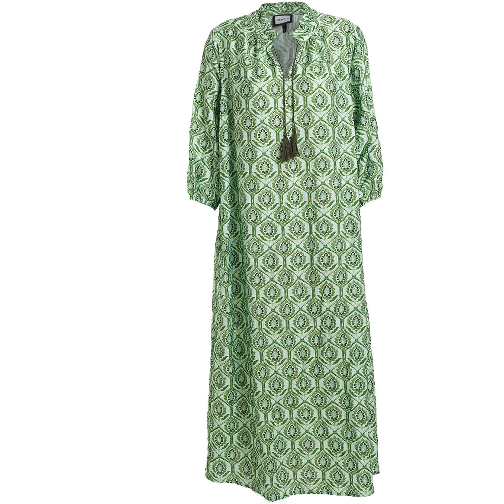 Gozzip Woman GUna Dress Dress Green Print