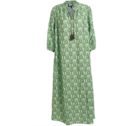 Gozzip Woman GUna Dress Dress Green Print