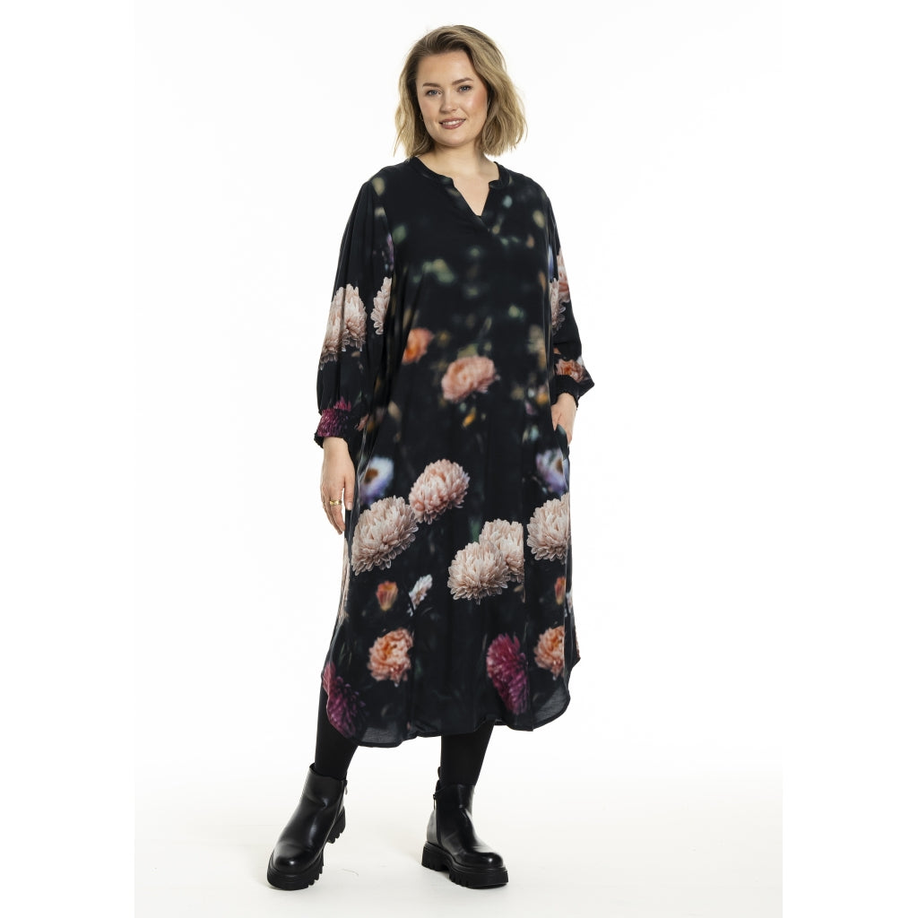 Gozzip Woman GValdis Dress Dress Peony print