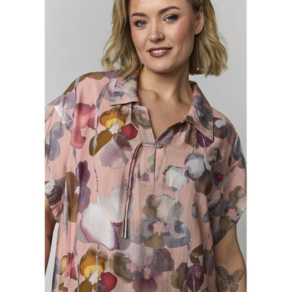Gozzip Woman GViona Dress Dress Dusty rose with large flowers