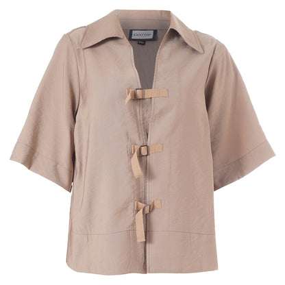 Gozzip Woman GYrsa Jacket Jacket Sand