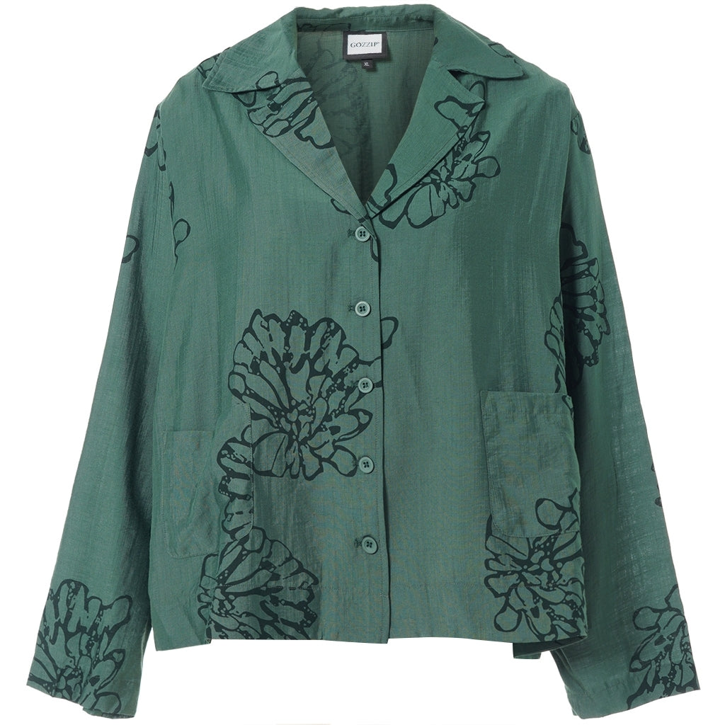 Gozzip Woman GZoe Shirt Jacket Shirt Jacket Forest