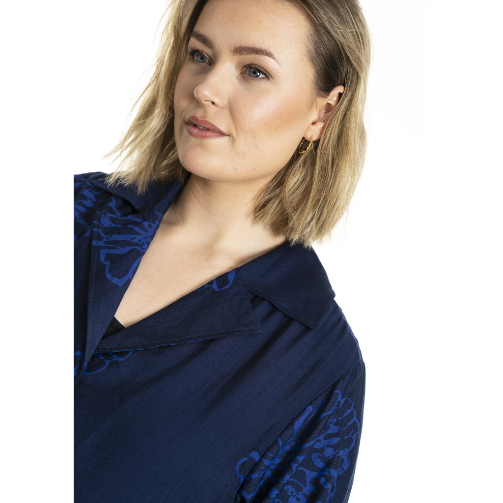 Gozzip Woman GZoe Shirt Jacket Shirt Jacket Royal Blue