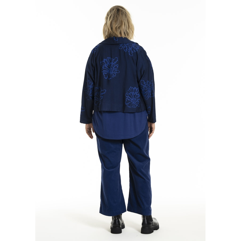 Gozzip Woman GZoe Shirt Jacket Shirt Jacket Royal Blue