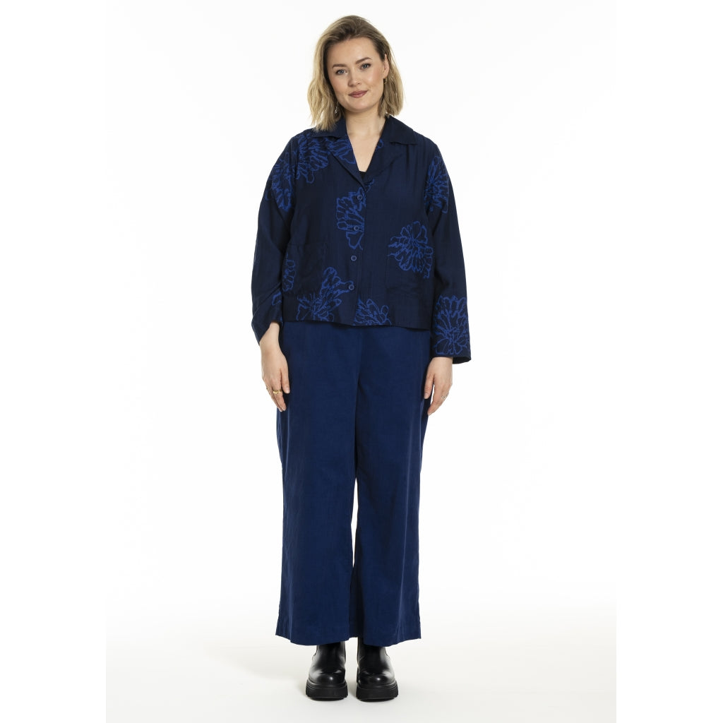 Gozzip Woman GZoe Shirt Jacket Shirt Jacket Royal Blue