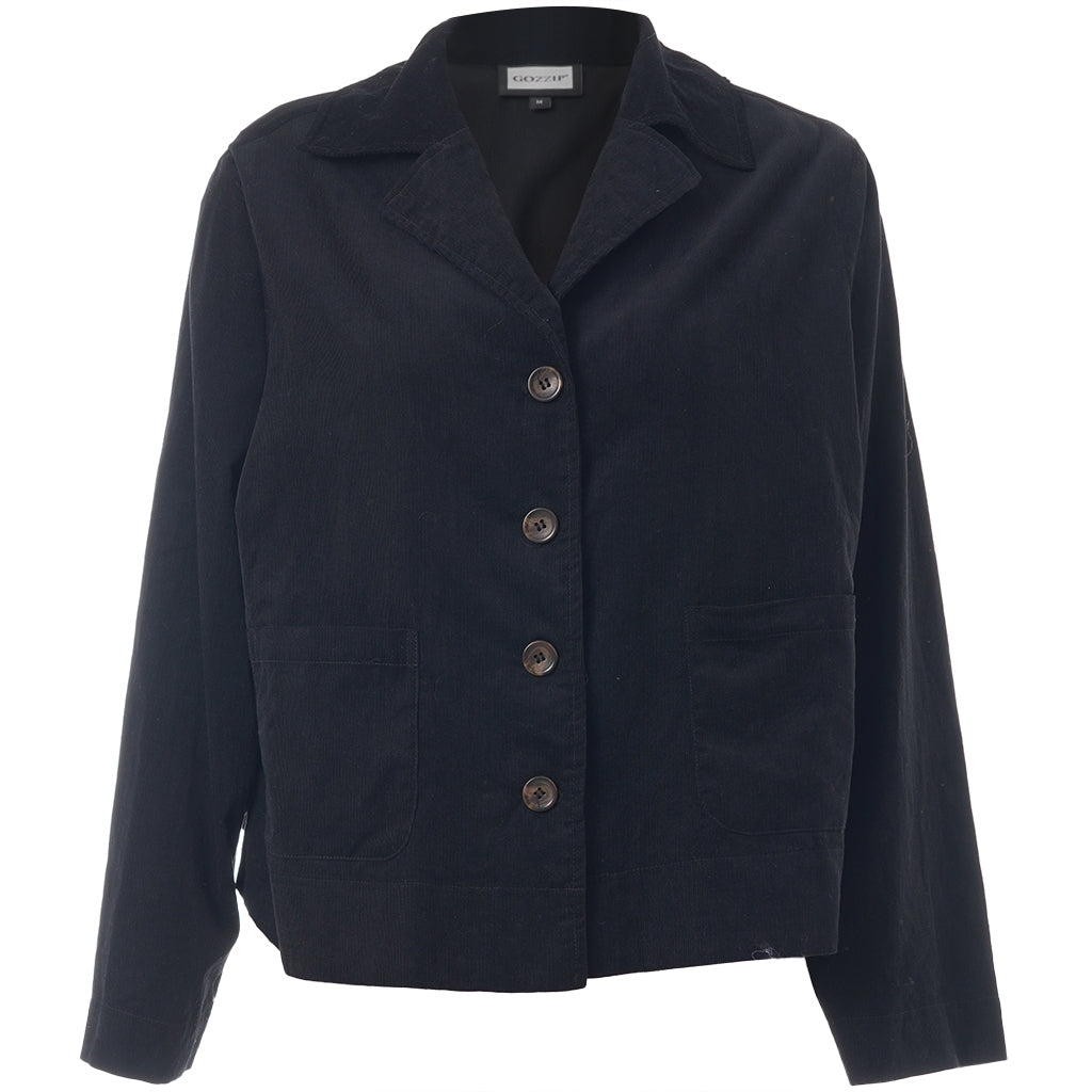 Gozzip Woman GZoe Shirt Jacket Shirt Jacket Black