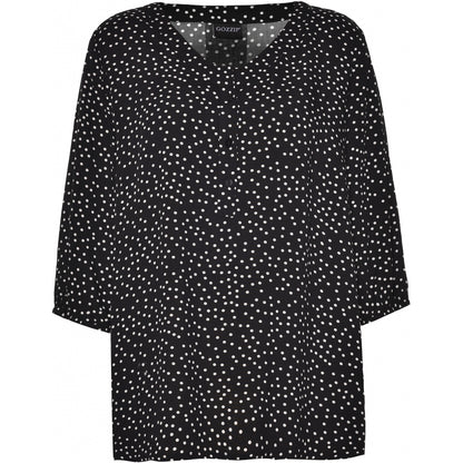 Gozzip Woman Gertrud Blouse Blouse Black Dots