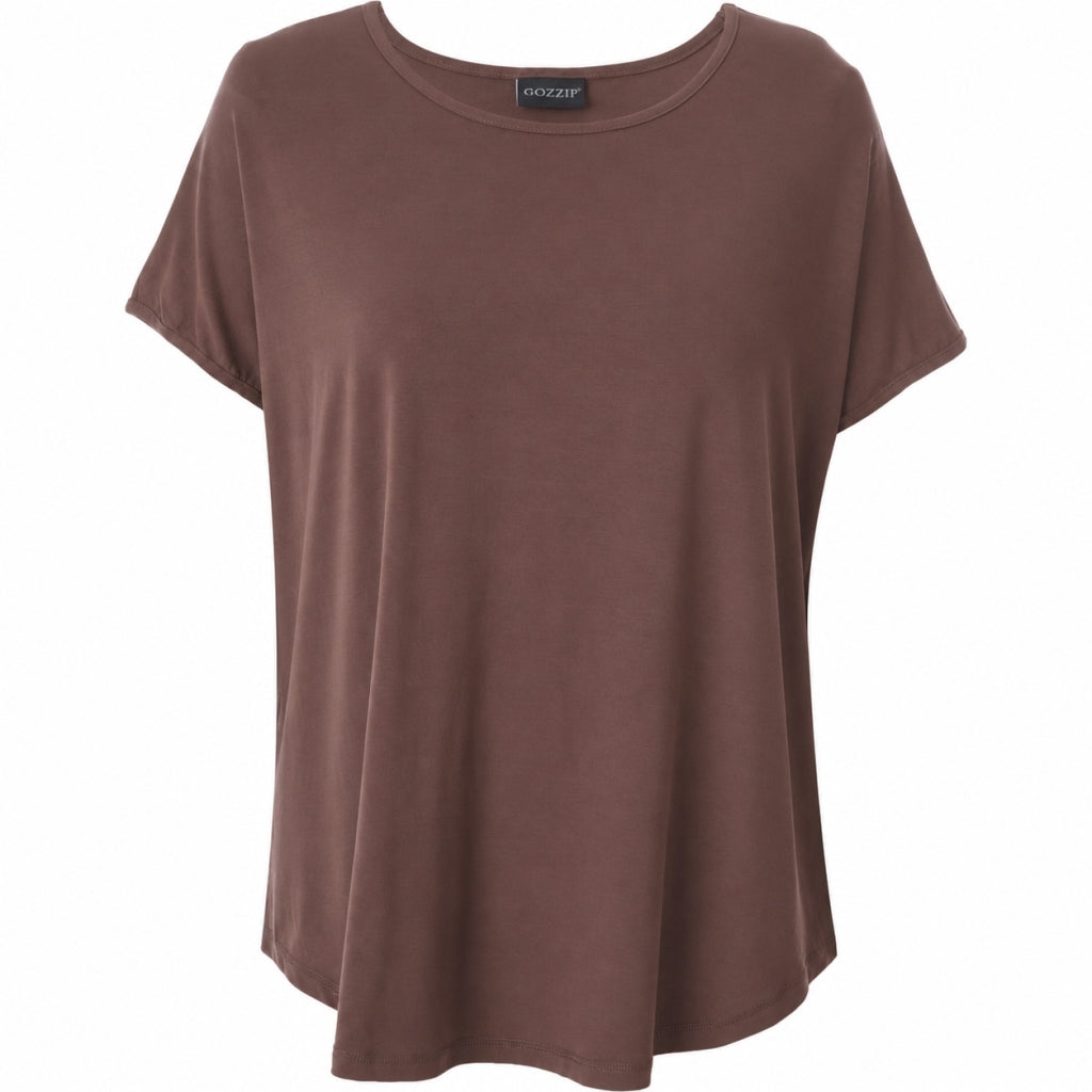 Gozzip Woman Gitte T-shirt T-Shirt 1 Brown