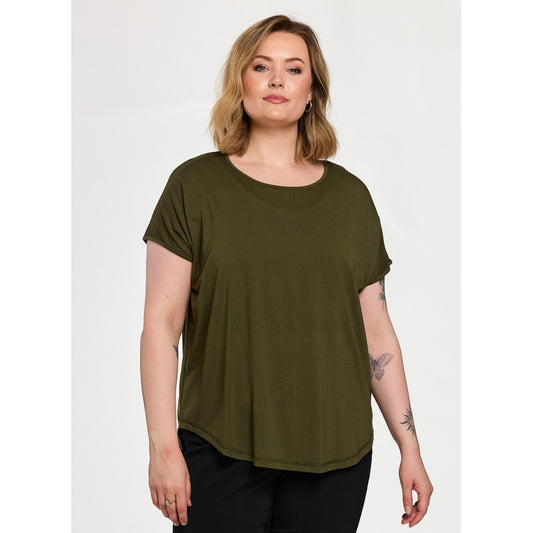 Gozzip Woman Gitte T-shirt T-Shirt 1 Olive