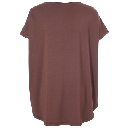 Gozzip Woman Gitte T-shirt T-Shirt Brown