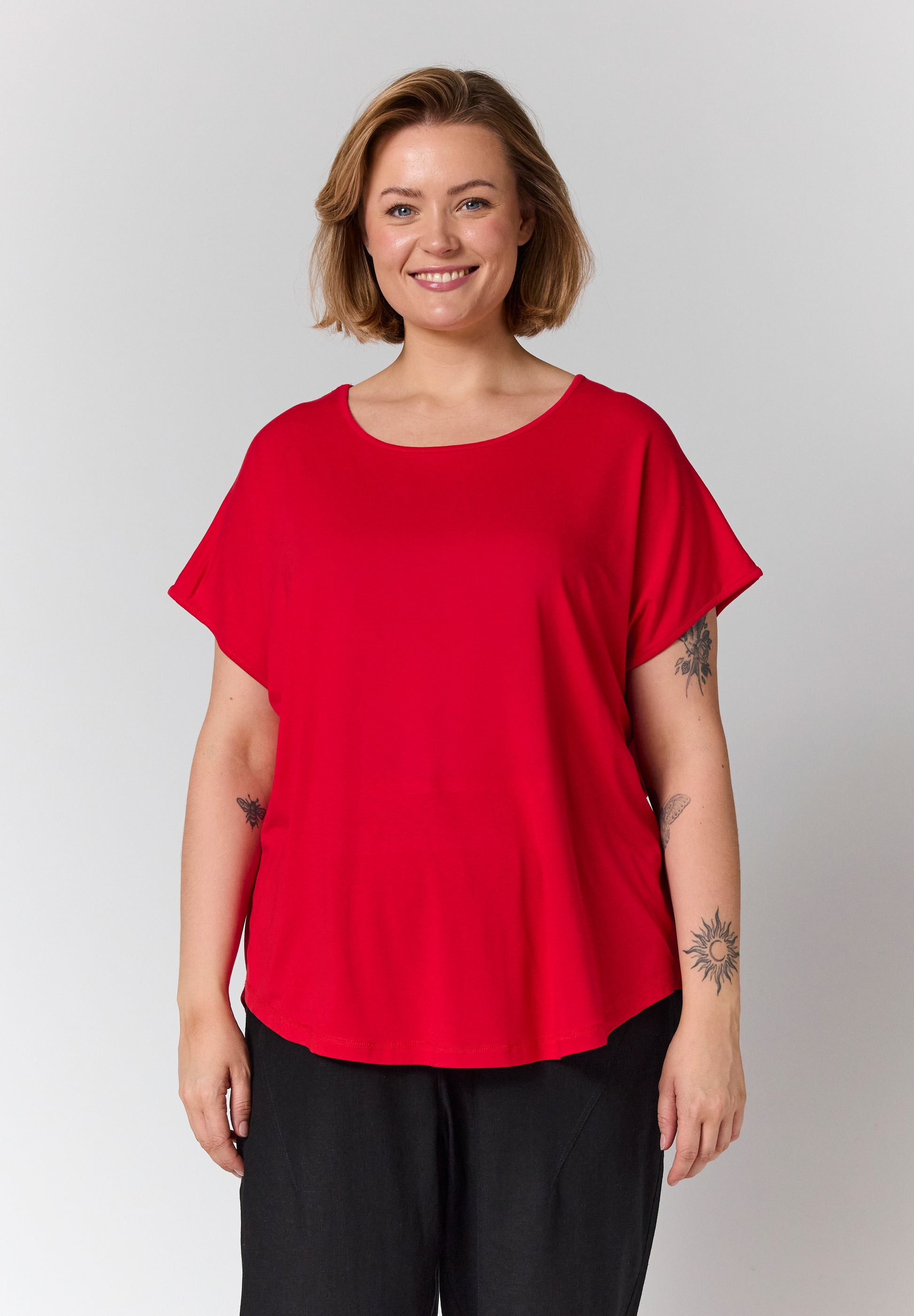 Gozzip Woman Gitte T-shirt T-Shirt Red