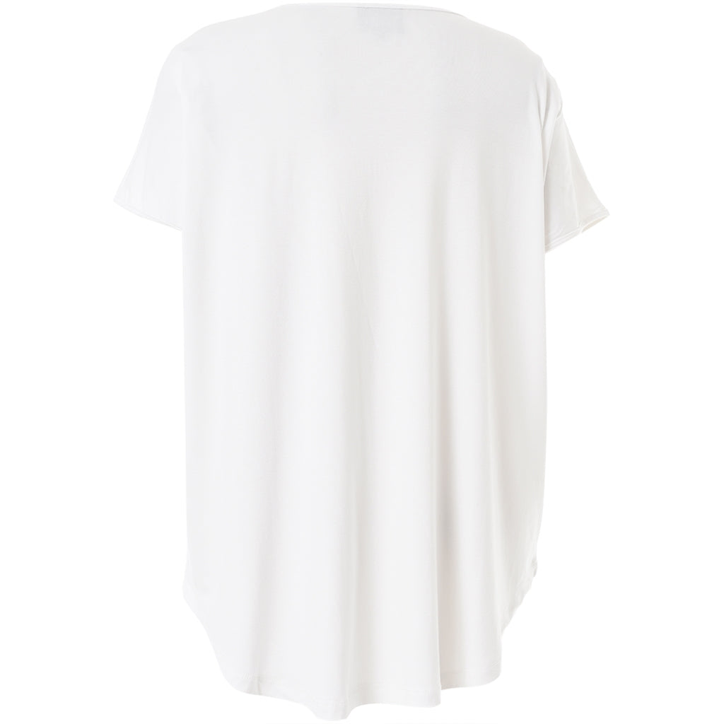 Gozzip Woman Gitte T-shirt with print T-Shirt White