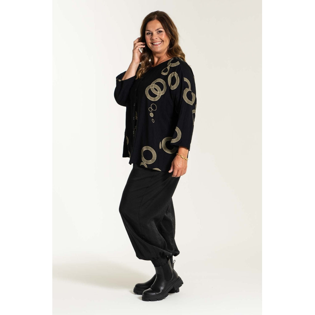 Gozzip Woman Lovise Ballon Pants Pants Black