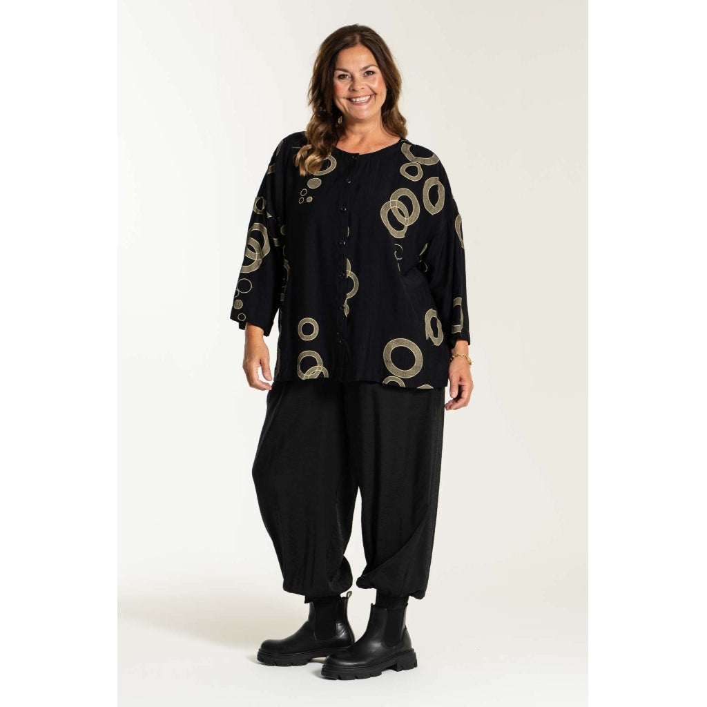 Gozzip Woman Lovise Ballon Pants Pants Black