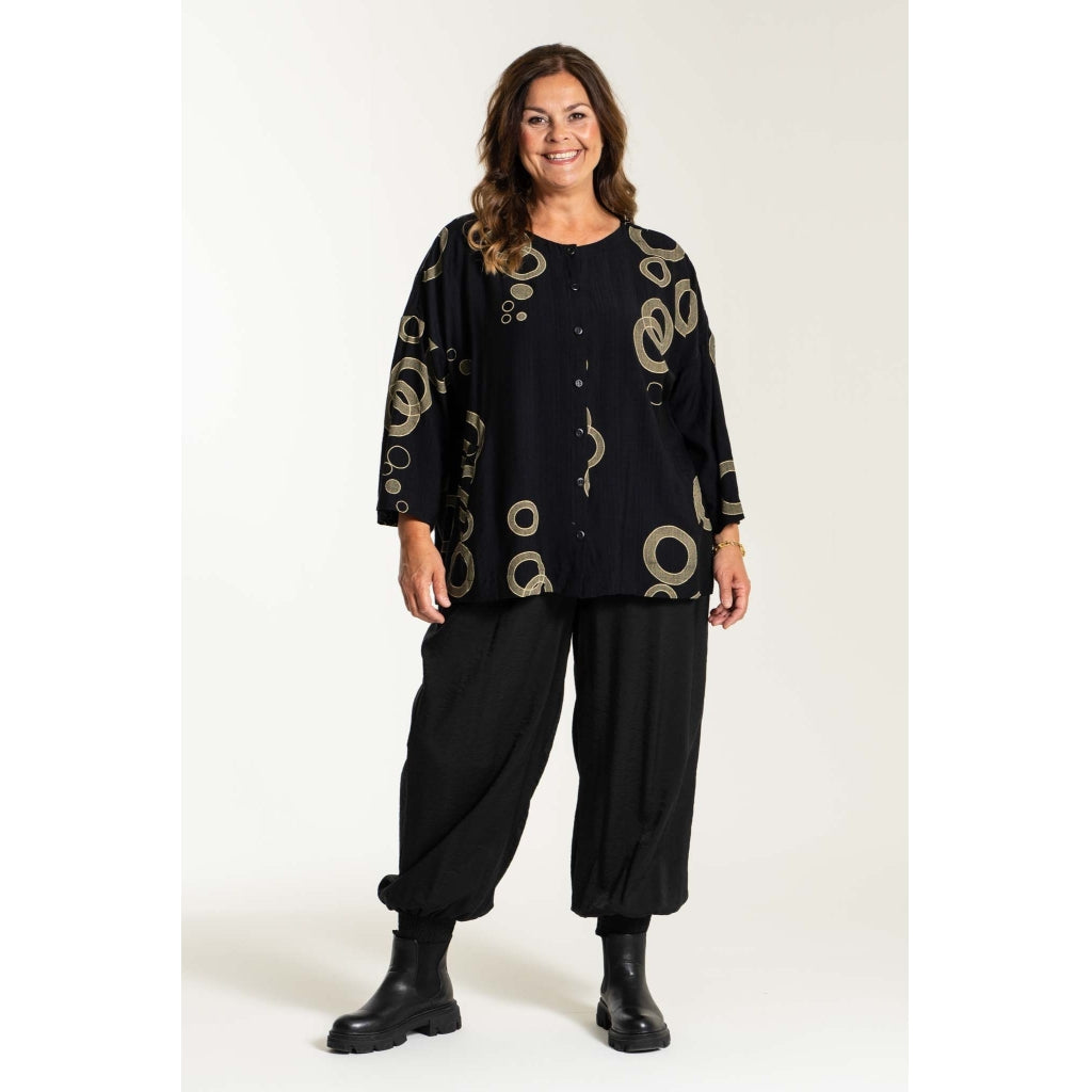 Gozzip Woman Lovise Ballon Pants Pants Black