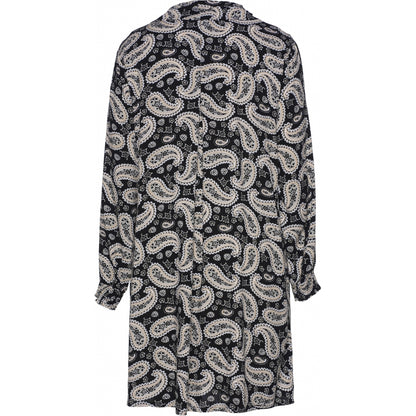 Gozzip Woman Mariann Tunic Tunic Black printed