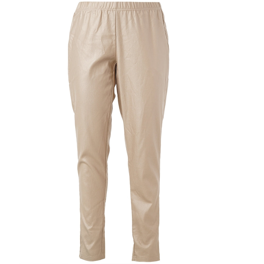 Gozzip Woman Monika Coated Leggings Leggings Mat gold