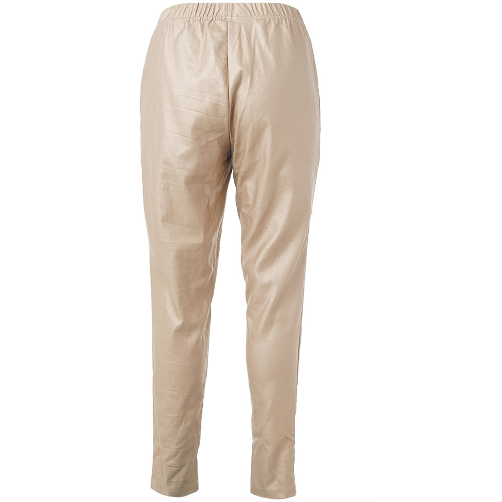 Gozzip Woman Monika Coated Leggings Leggings Mat gold