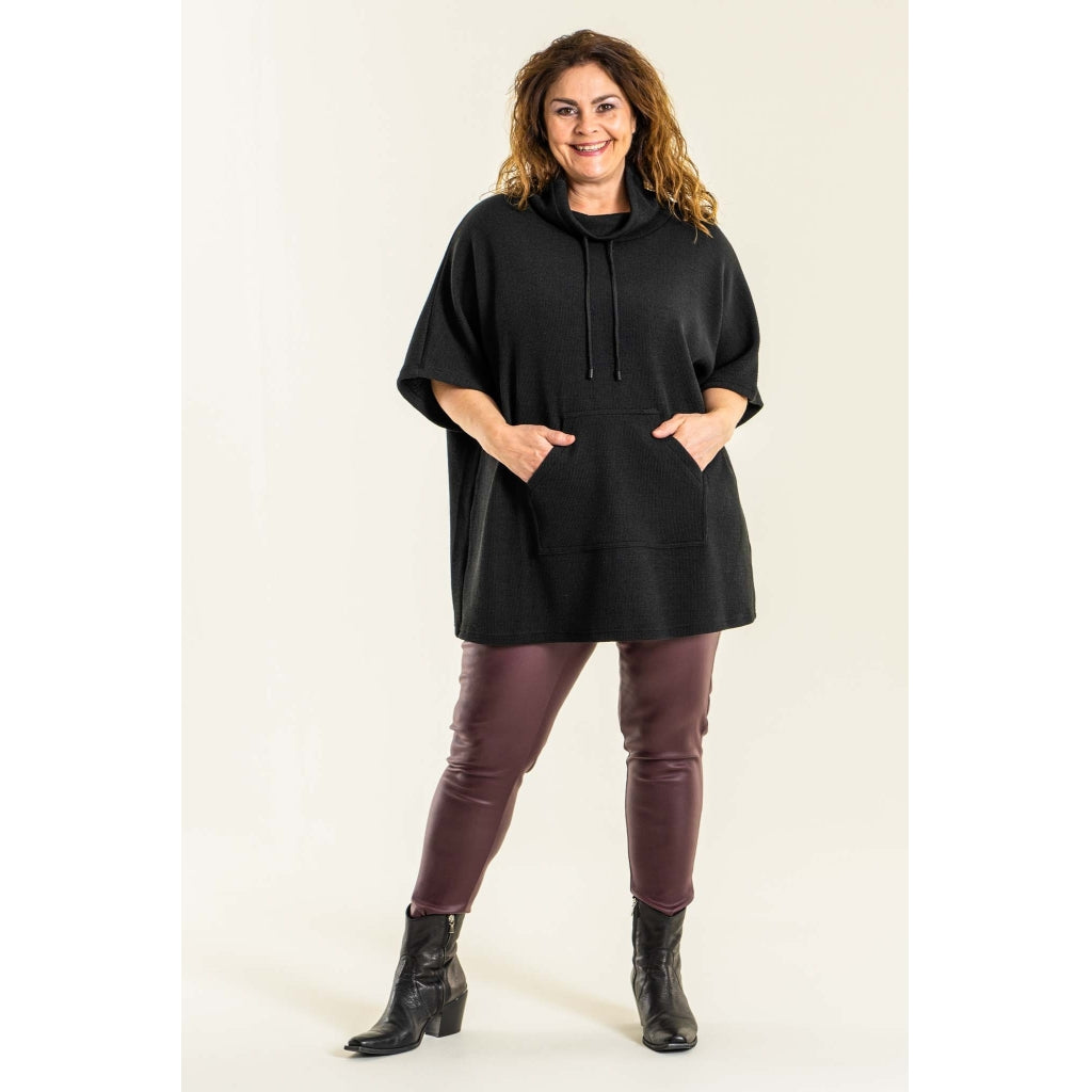 Gozzip Woman Monika Coated Leggings - FLERE FARVER Coated Leggings Eggplant