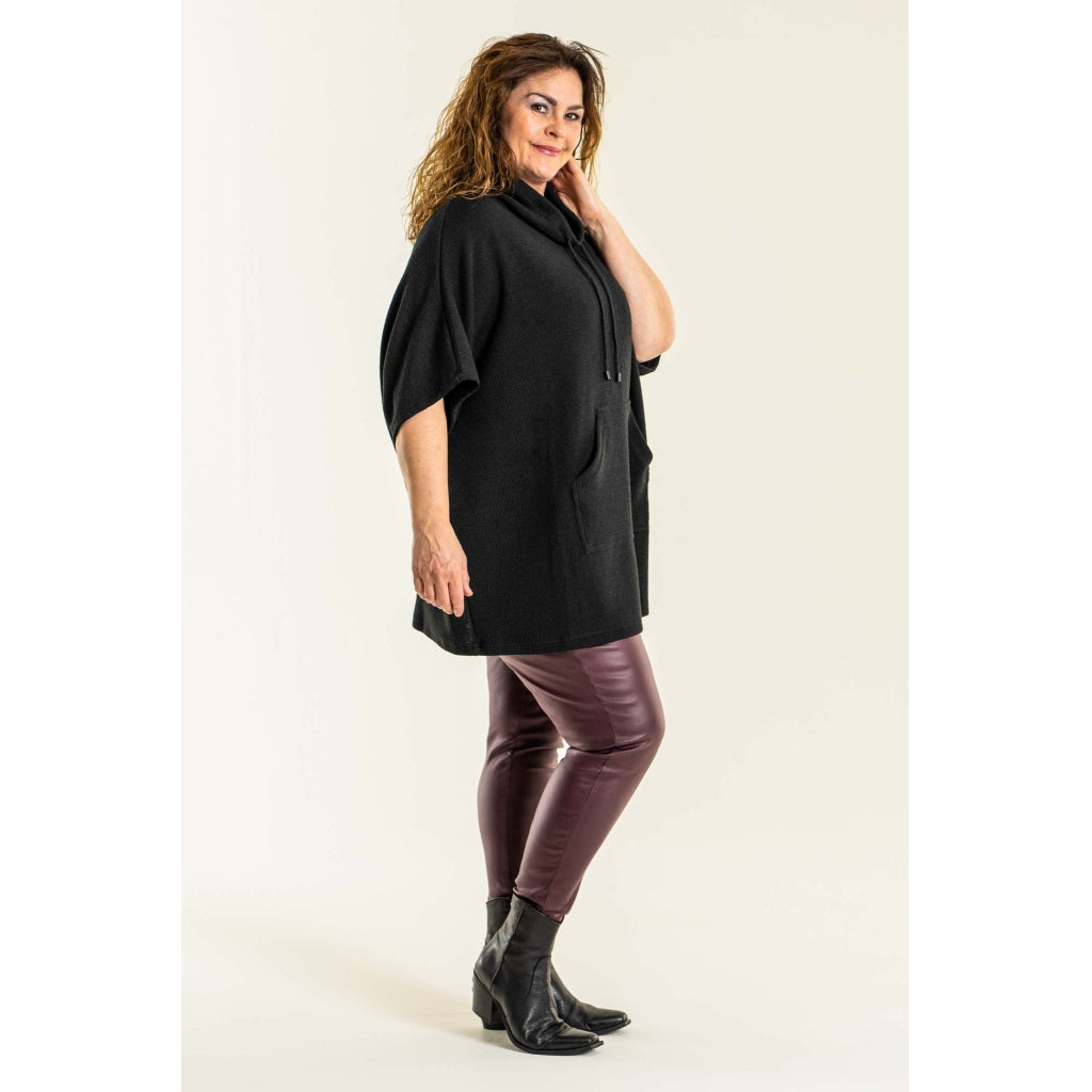 Gozzip Woman Monika Coated Leggings - FLERE FARVER Coated Leggings Eggplant