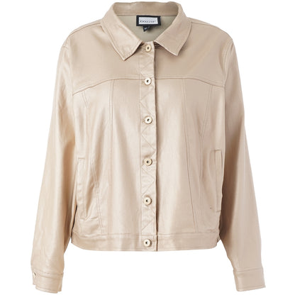 Gozzip Woman Monika Short jacket Short Jacket Mat gold