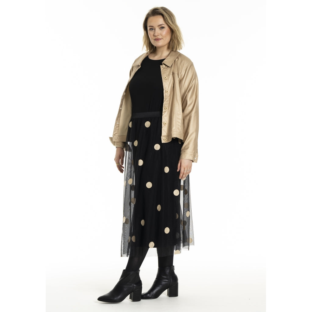 Gozzip Woman Monika Short jacket Short Jacket Mat gold