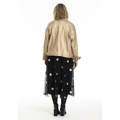 Gozzip Woman Monika Short jacket Short Jacket Mat gold