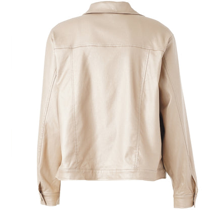 Gozzip Woman Monika Short jacket Short Jacket Mat gold