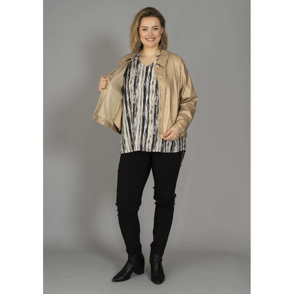 Gozzip Woman Monika Short jacket Short Jacket Mat gold