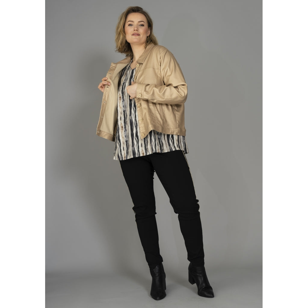 Gozzip Woman Monika Short jacket Short Jacket Mat gold