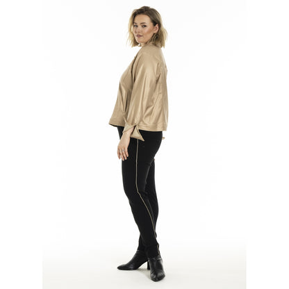 Gozzip Woman Monika Short jacket Short Jacket Mat gold