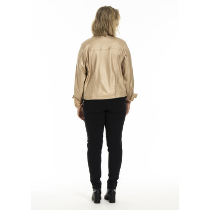 Gozzip Woman Monika Short jacket Short Jacket Mat gold