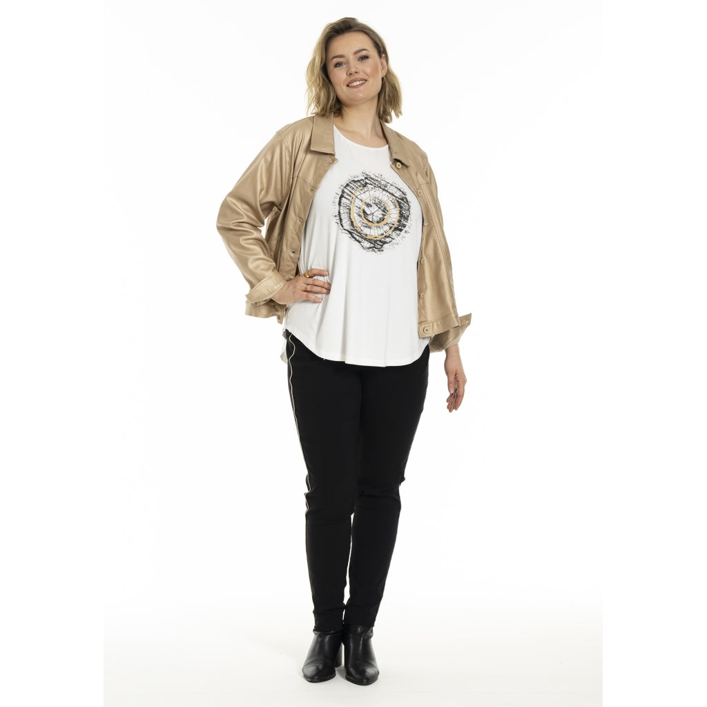 Gozzip Woman Monika Short jacket Short Jacket Mat gold