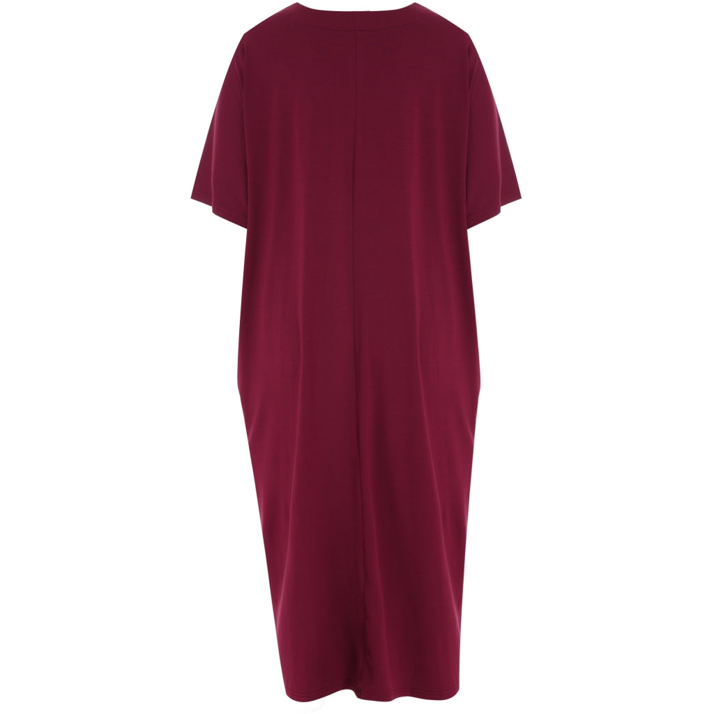Gozzip Woman Pil Oversize Dress Dress Zinfandel