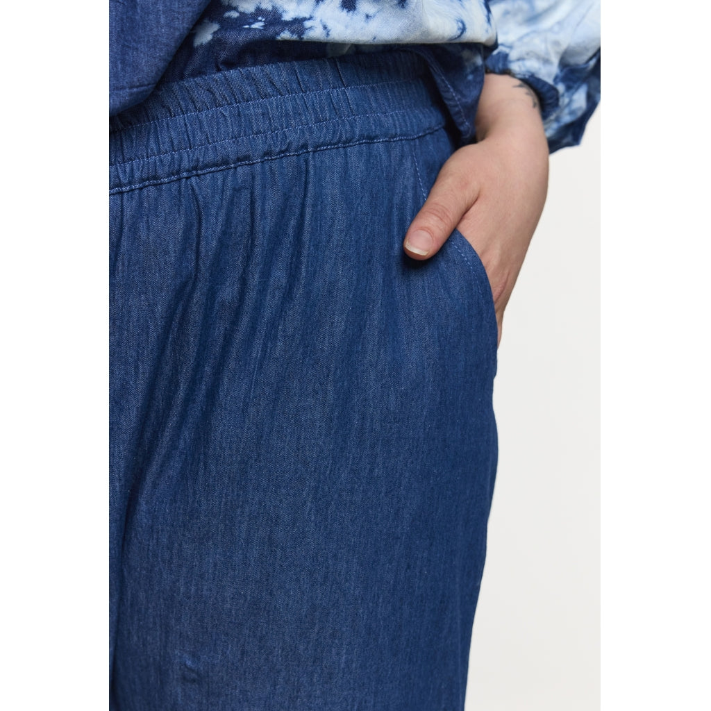 Gozzip Woman SVega Denim Pants Pants Denim Blue